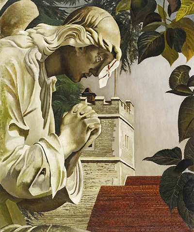 The Angel, Cookham Churchyard Stanley Spencer